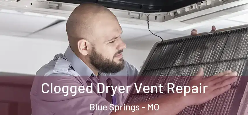 Clogged Dryer Vent Repair Blue Springs - MO